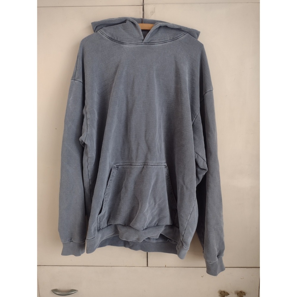 Talentless Hoodie Mens XXL Gray Heavyweight Sweatshirt Pullover Cotton Outdoor